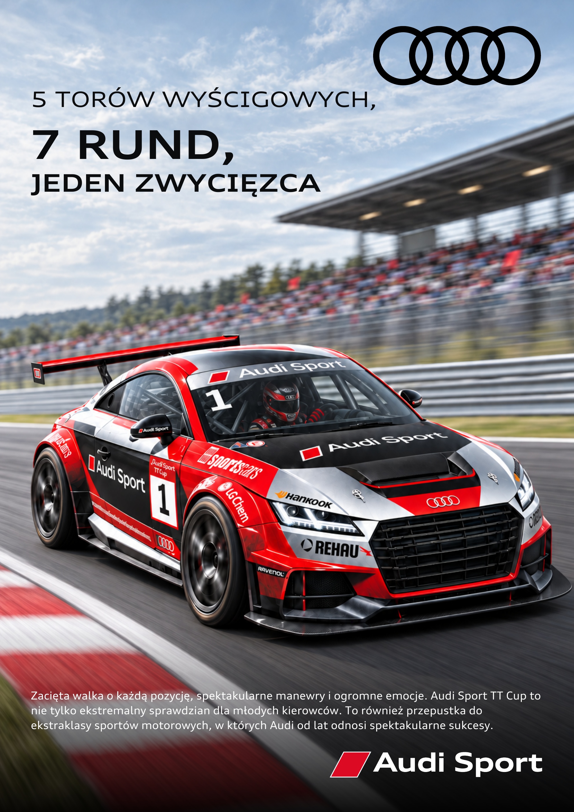 Audi TT Cup magazine advertisement